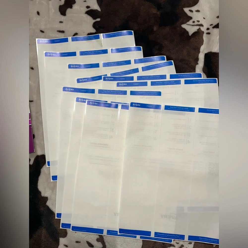 🆕 Avery address labels
